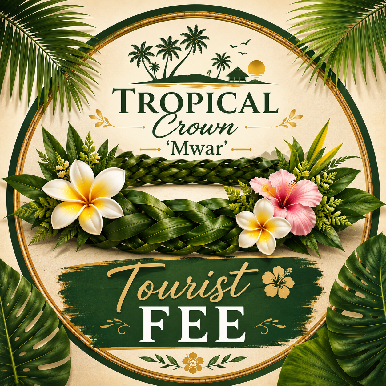 Tropical Crown 'Mwar' - Tourist Fee