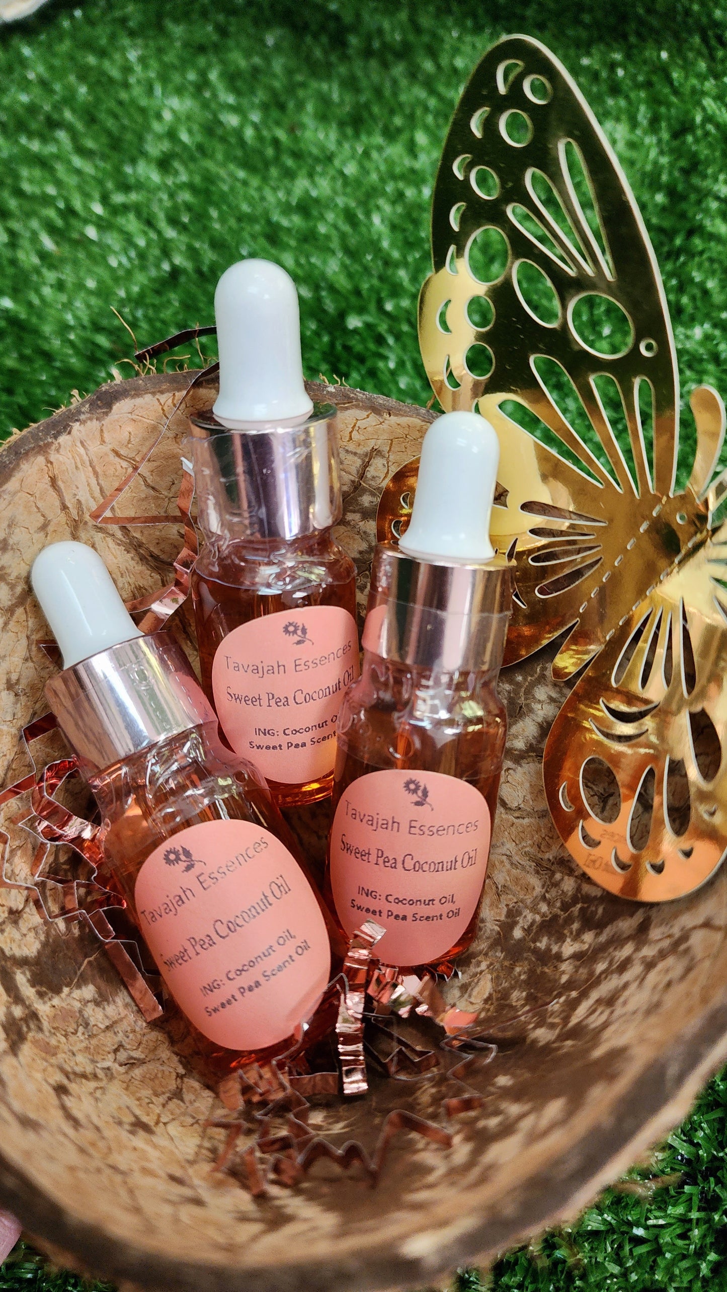 Sweet Pea Coconut Oil